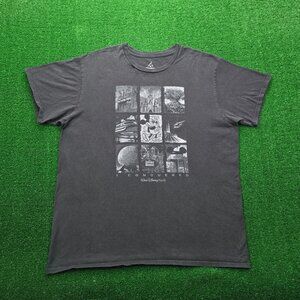 Walt Disney World Tshirt Mens XL Black Short Sleeve Mickey Mouse I Conquered‎